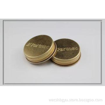 43mm pharmaceuticals / healthcare products gold tinplate sc